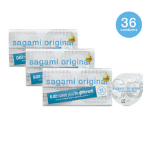 Load image into Gallery viewer, Sagami Original 0.02 Extra Lubricated Super Thin Super Strong Regular Condoms
