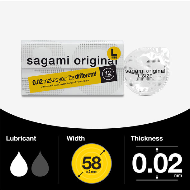 Sagami Original 0.02 Large