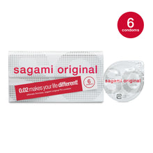Load image into Gallery viewer, Sagami Original 0.02 Super Thin Super Strong Regular Condoms
