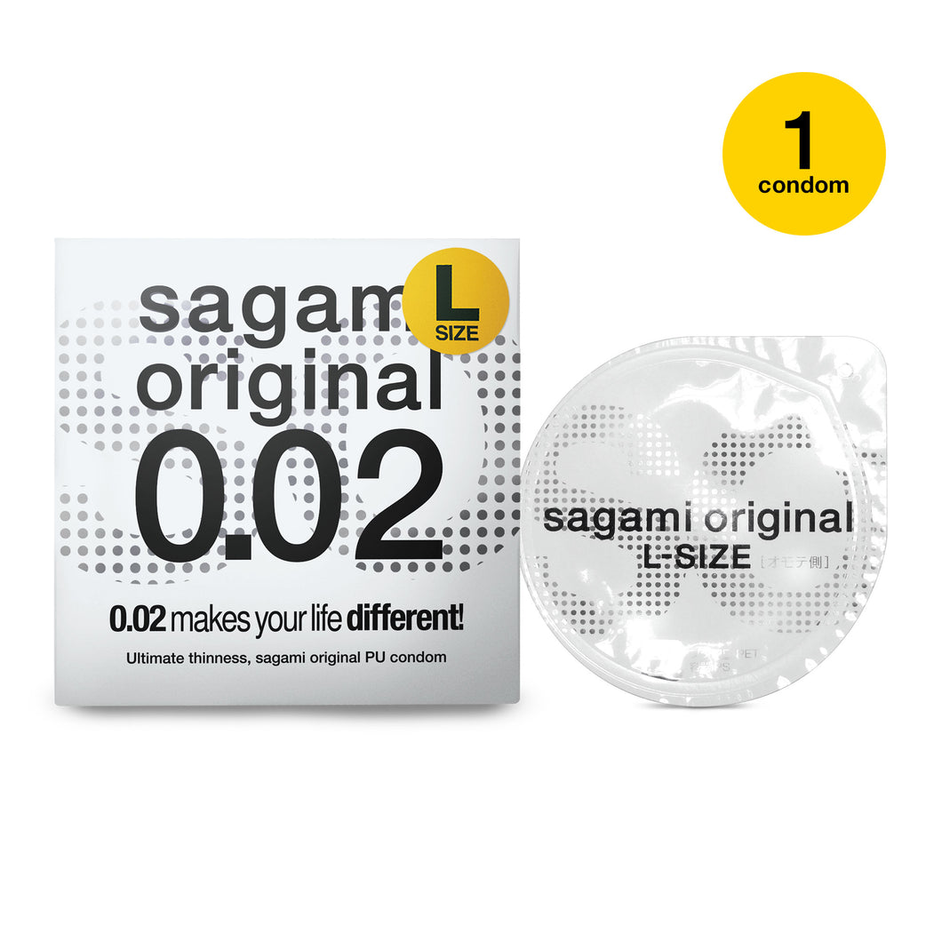Sagami Original 0.02 L-size Super Thin Super Strong Large Condoms