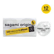 Sagami Original 0.02 L-size Super Thin Super Strong Large Condoms