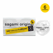 Load image into Gallery viewer, Sagami Original 0.02 L-size Super Thin Super Strong Large Condoms
